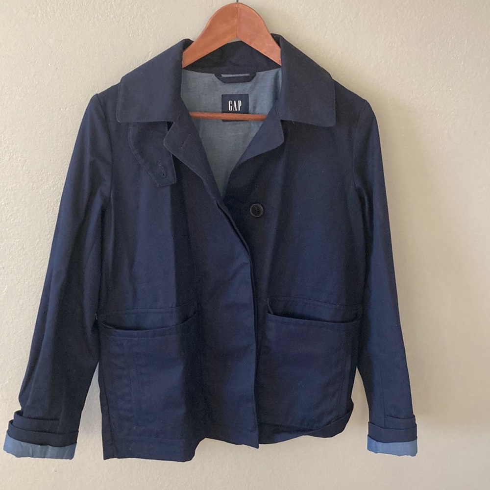 Gap Navy Utility Jacket